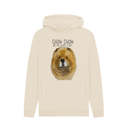 Oat Red Chow Chow Men's Hoodie