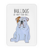 Stick with Style: Bulldog Ceramic Fridge Magnet for a Pawsome Kitchen!