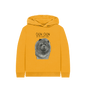 Mustard Blue Chow Chow Child's Hoodie