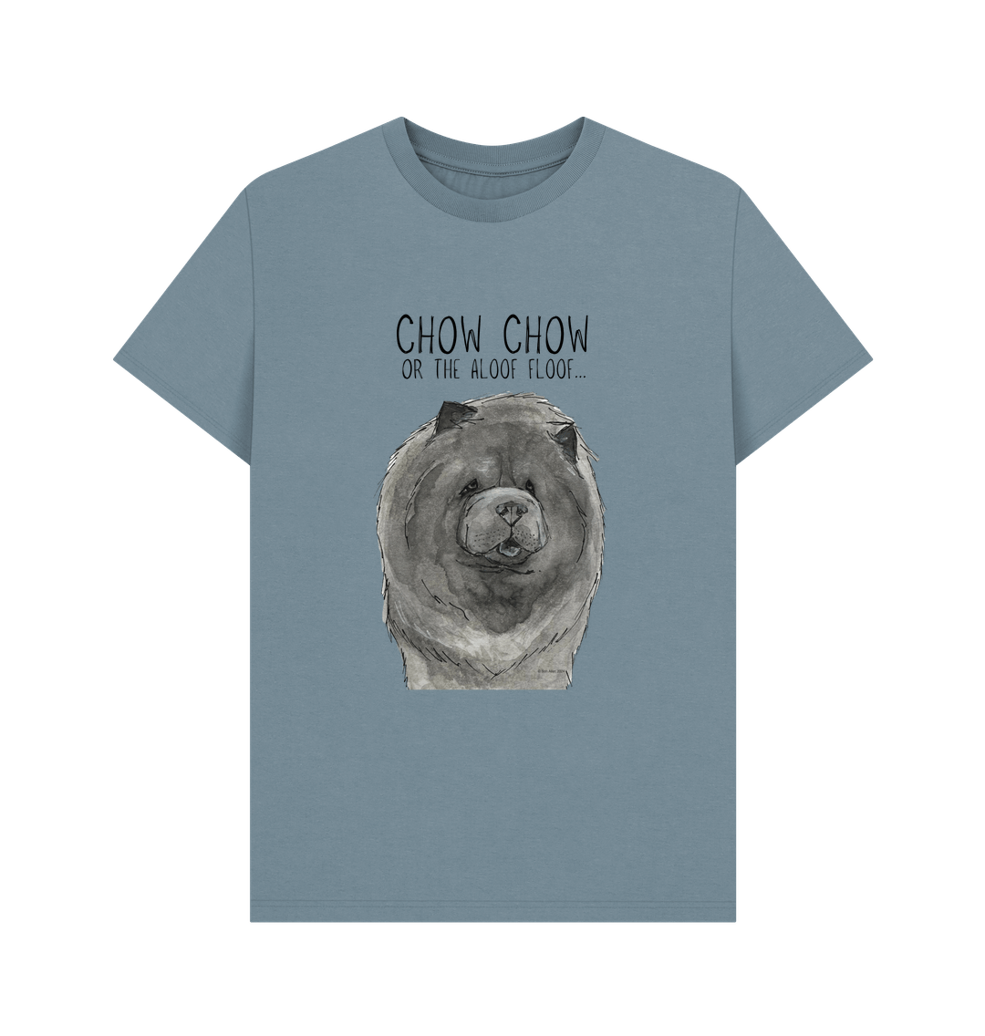 Stone Blue Blue Chow Chow Men's T Shirt