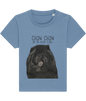 Adorable Black Chow Chow Baby T-Shirt – Cute Dog-Themed Baby Tee | Perfect Gift for Dog Lovers