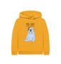 Mustard Furry Road Bulldog Hoodie: Unleash Your Kid\u2019s Inner Road Warrior!