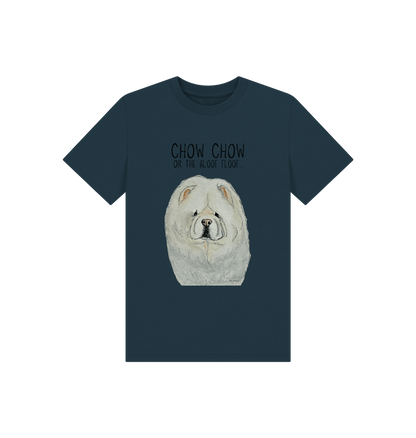 Denim Blue Cream Chow Chow Children's T Shirt