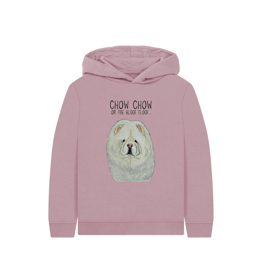 Mauve Cream Chow Chow Children's Hoodie