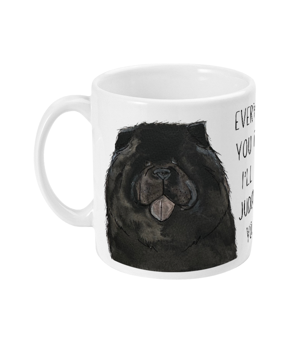 Black Chow Chow Mug – The Perfect Gift for Dog Lovers