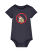 Tis the Season to Be Stubborn: Fawn Chow Chow Baby Christmas Bodysuit