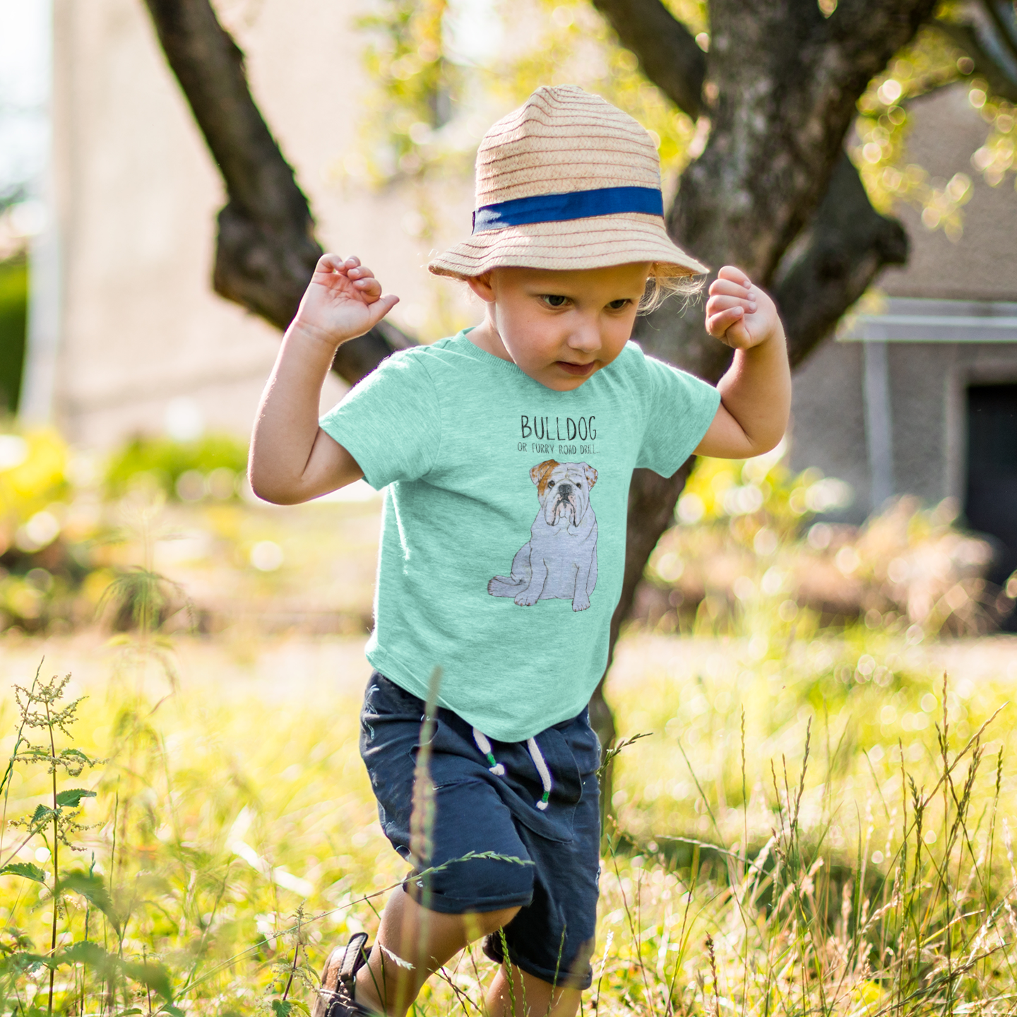 Bulldog Baby T-Shirt for Little Rebels!