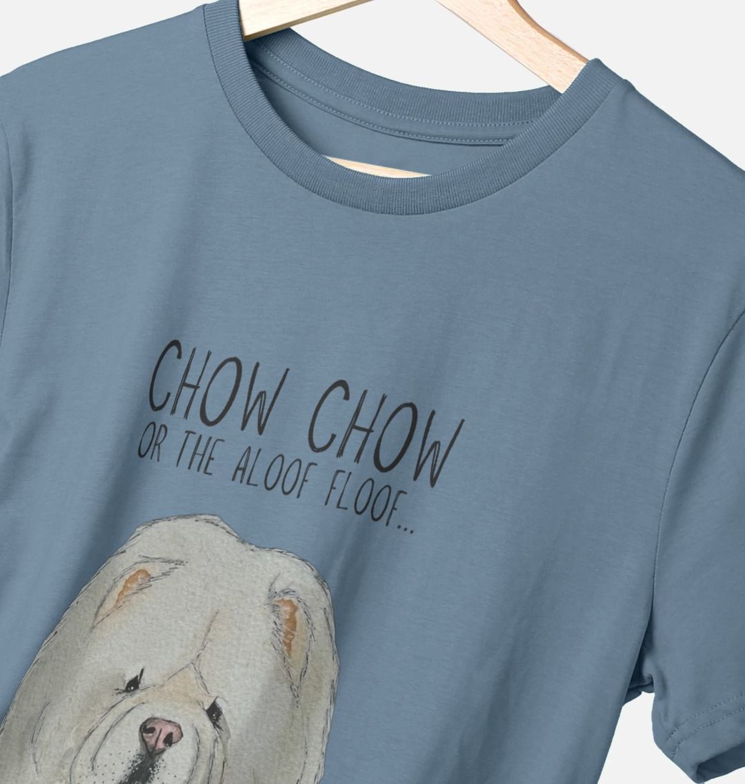 Cream Chow Chow Men's T-Shirt – Flaunt the Aloof Floof in Style