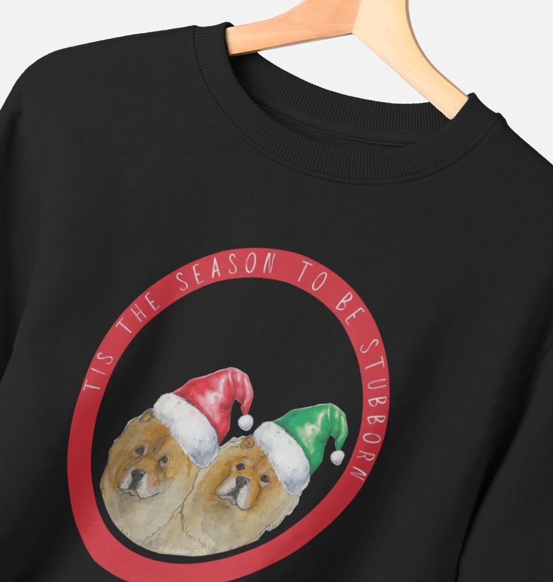 Tis the Season to Be Stubborn: Barney & Kaycee Women's Christmas Sweatshirt