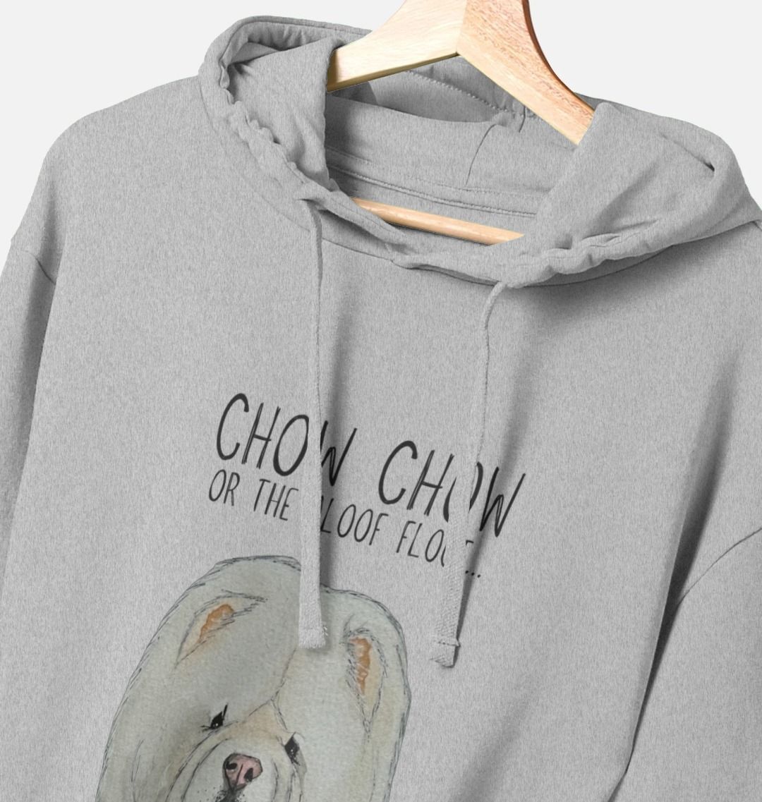 Cream Chow Chow Men's Hoodie – Cozy Up with the Aloof Floof