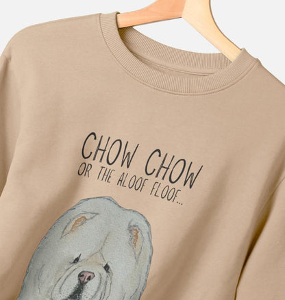 Cream Chow Chow Men's Crewneck Sweatshirt – The Aloof Floof Edition