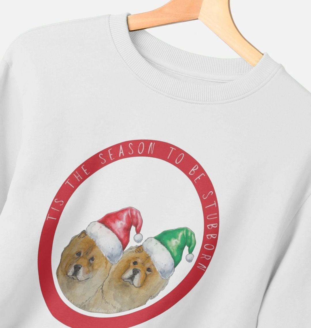 Tis the Season to Be Stubborn: Barney & Kaycee Women's Christmas Sweatshirt