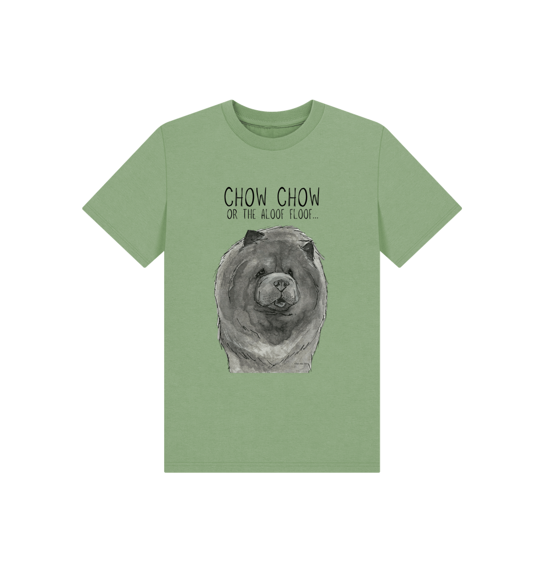 Adorable Blue Chow Chow Child's T-Shirt – Perfect for Young Dog Lovers