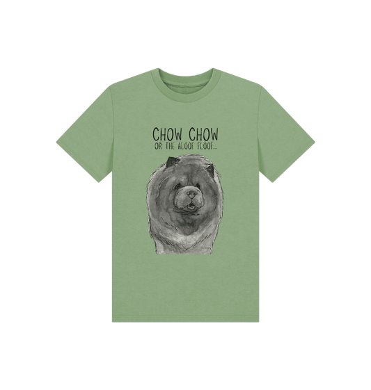 Adorable Blue Chow Chow Child's T-Shirt – Perfect for Young Dog Lovers