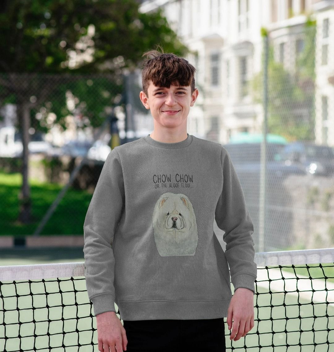 Cream Chow Chow Child’s Sweatshirt – Fluffy Comfort for Your Little One!