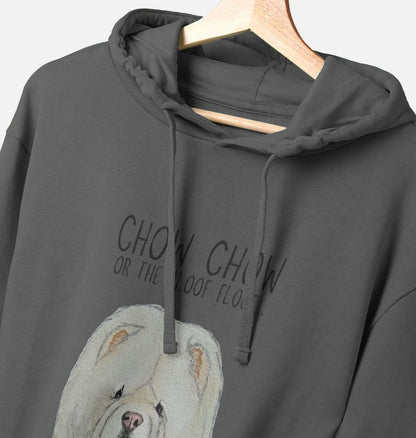 Cream Chow Chow Men's Hoodie – Cozy Up with the Aloof Floof