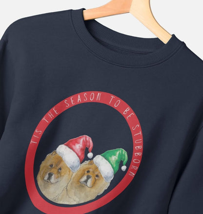 Tis the Season to Be Stubborn: Barney & Kaycee Women's Christmas Sweatshirt