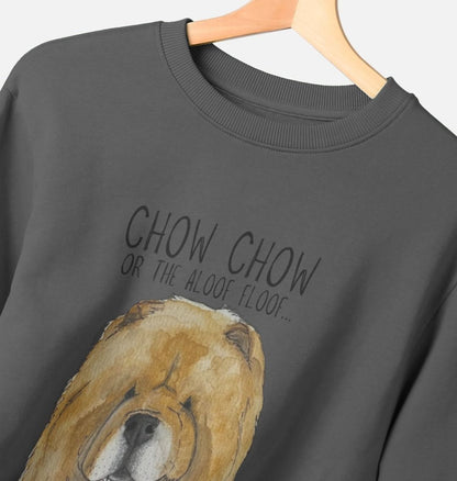 Stay Cozy in Style – Red Chow Chow Men's Crewneck Sweatshirt!