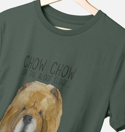 Show Off Your Aloof Floof with This Fun Red Chow Chow Tee!