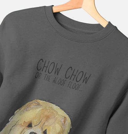 Snuggle Up in Style: Fawn Chow Chow Oversized Sweatshirt