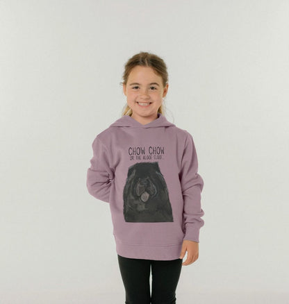 Cozy Black Chow Chow Child's Hoodie – Adorable Dog-Themed Kids' Hoodie