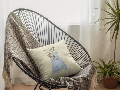 Bulldog Cushion Cover – Your New Couch Co-Commander!