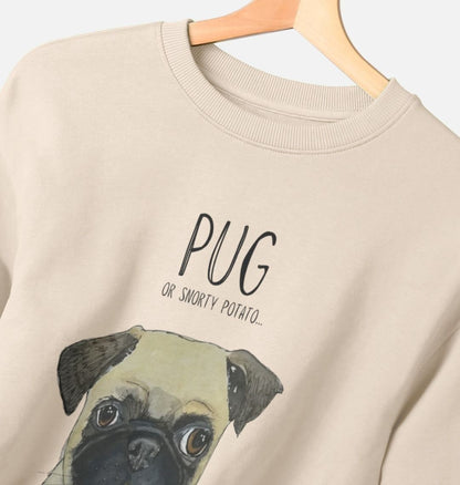 Pug Women's Oversized Sweatshirt