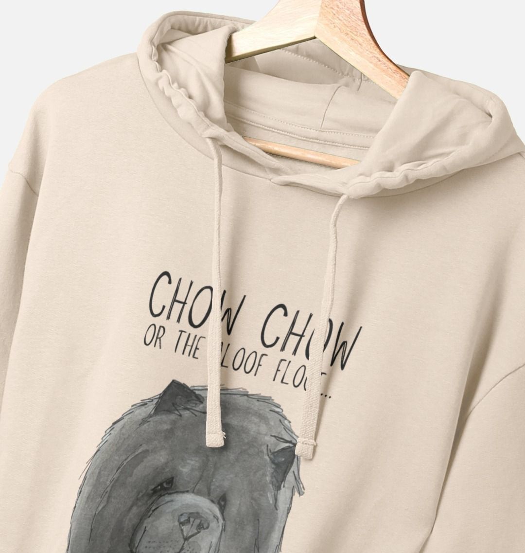 Blue Chow Chow Men's Hoodie – Featuring The Aloof Floof Design!