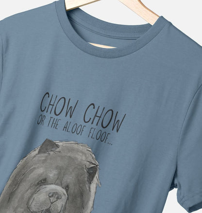 Blue Chow Chow Men's T-Shirt – Featuring The Aloof Floof Design!