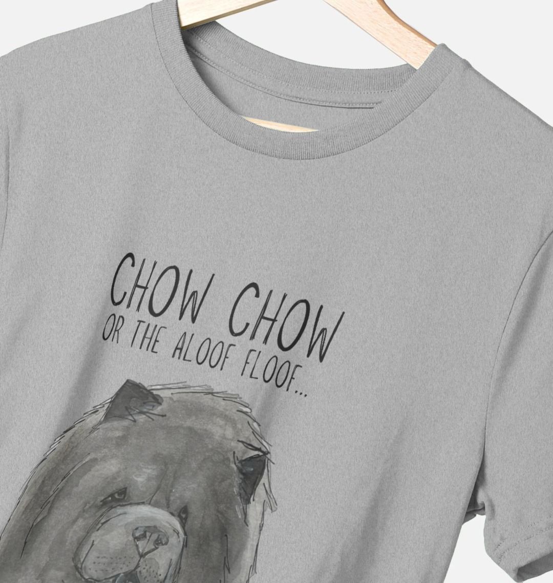 Blue Chow Chow Men's T-Shirt – Featuring The Aloof Floof Design!