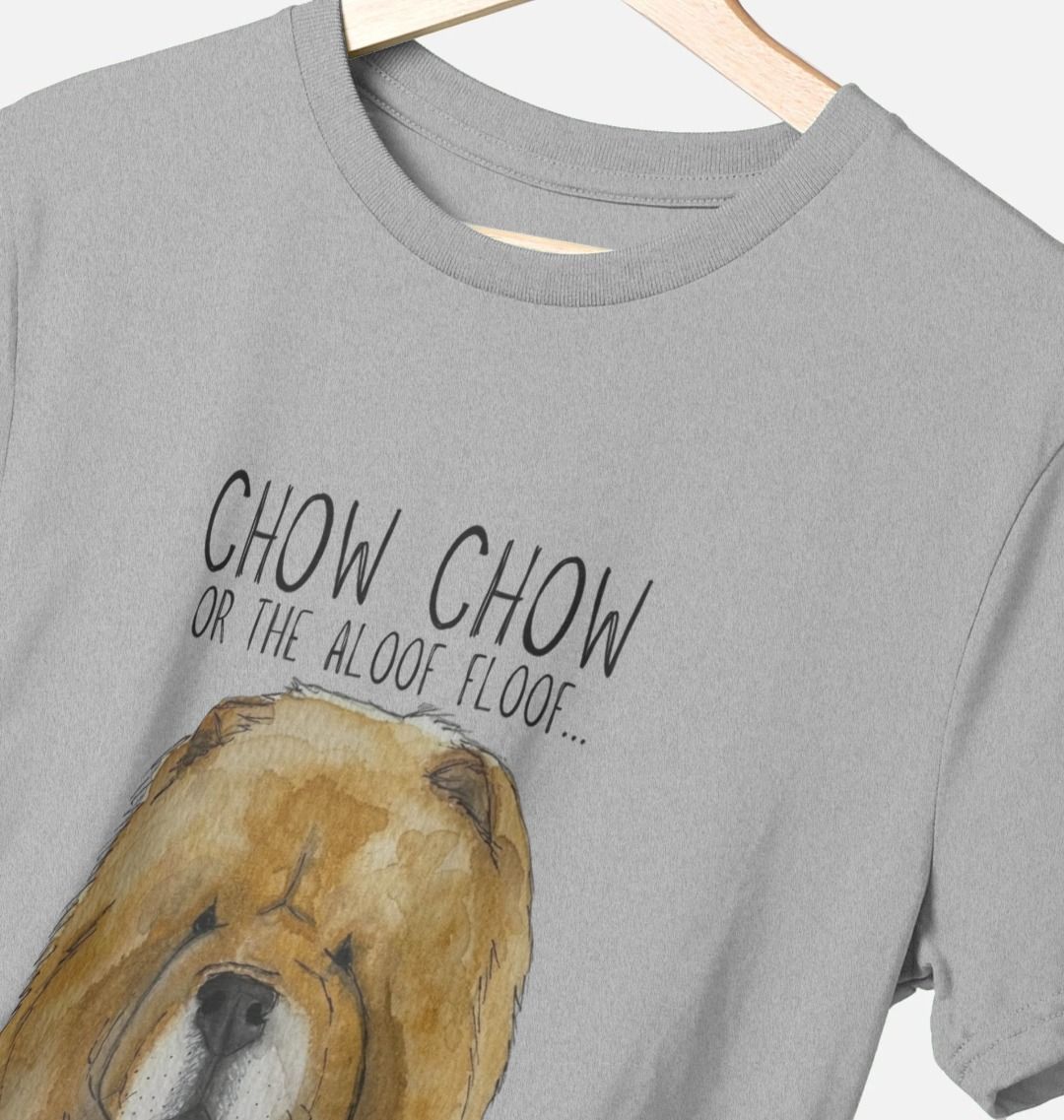 Show Off Your Aloof Floof with This Fun Red Chow Chow Tee!