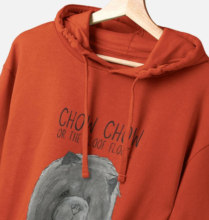 Blue Chow Chow Men's Hoodie – Featuring The Aloof Floof Design!